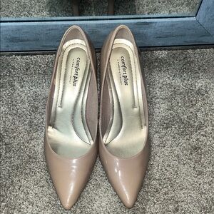 Comfort Plus by Predictions Nude Heels